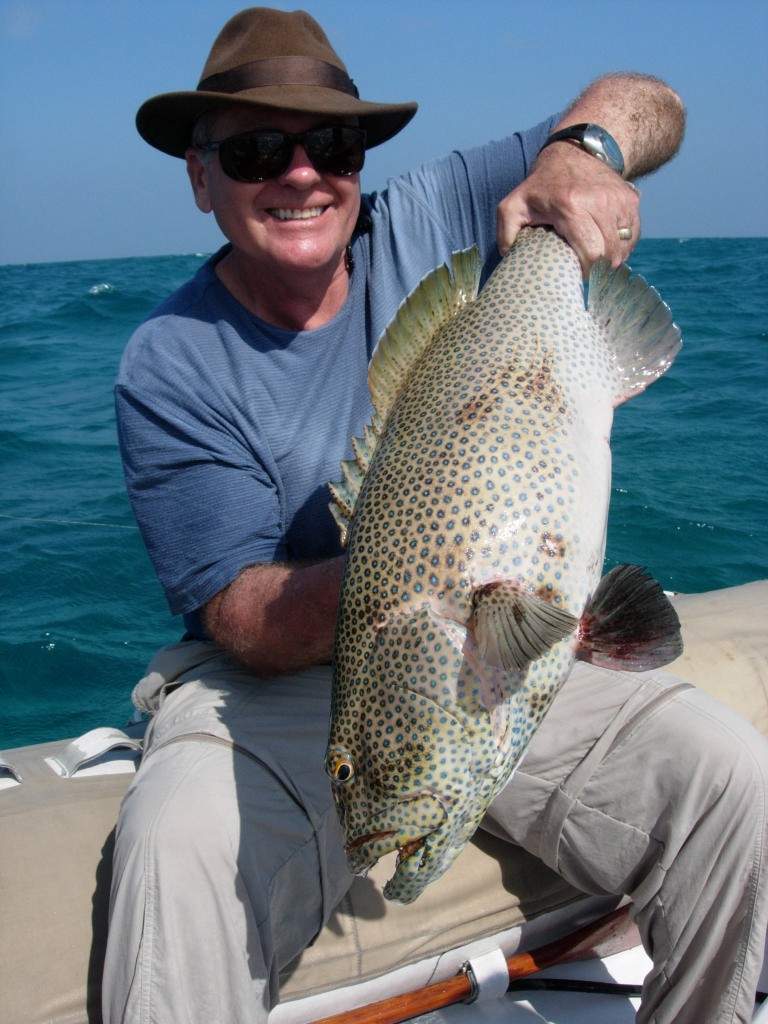 World-Class Fishing. The fish in this area generally die of old age rather than being caught, so the ones caught tend to be a remarkable size. © Paul Johnson http://www.boat-yacht-charters.com